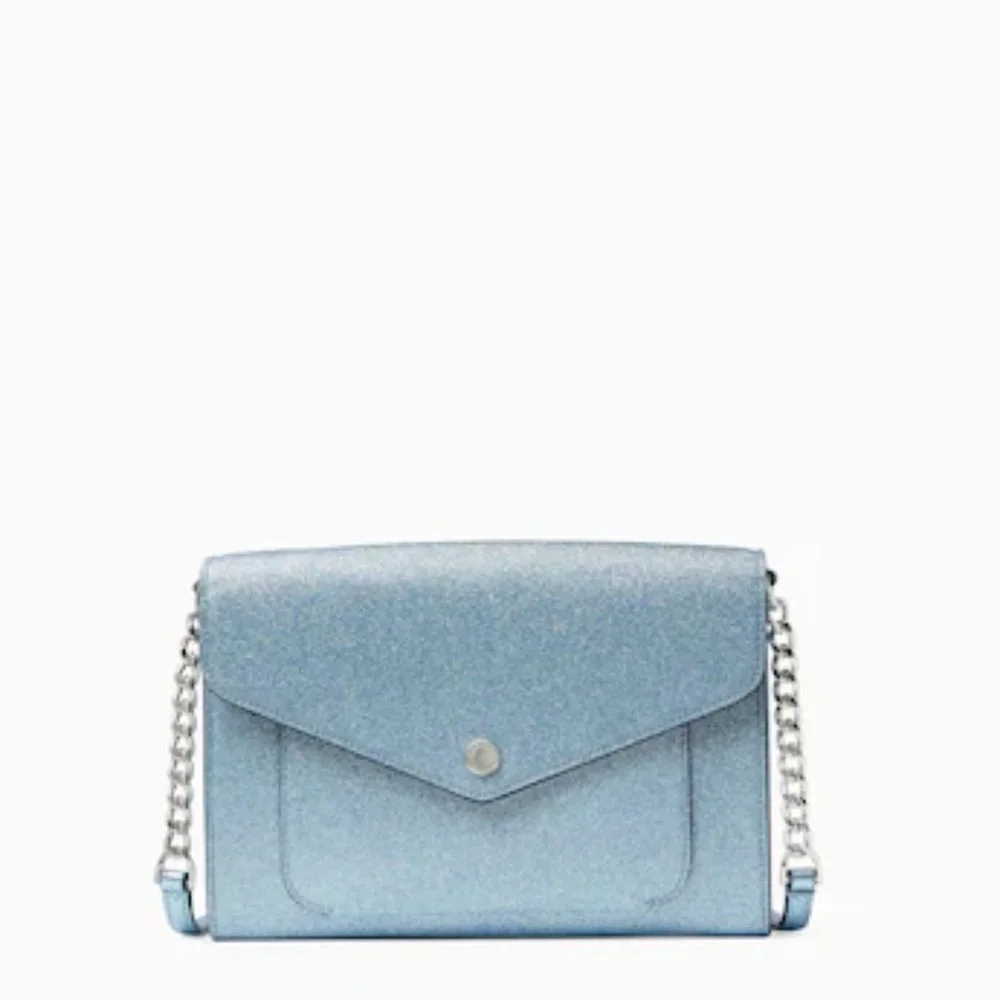 Kate Spade Frosty Sky Tinsel Flap Crossbody